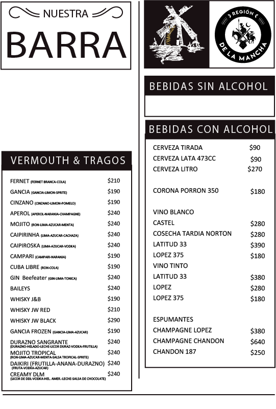Carta de De La Mancha — página 2